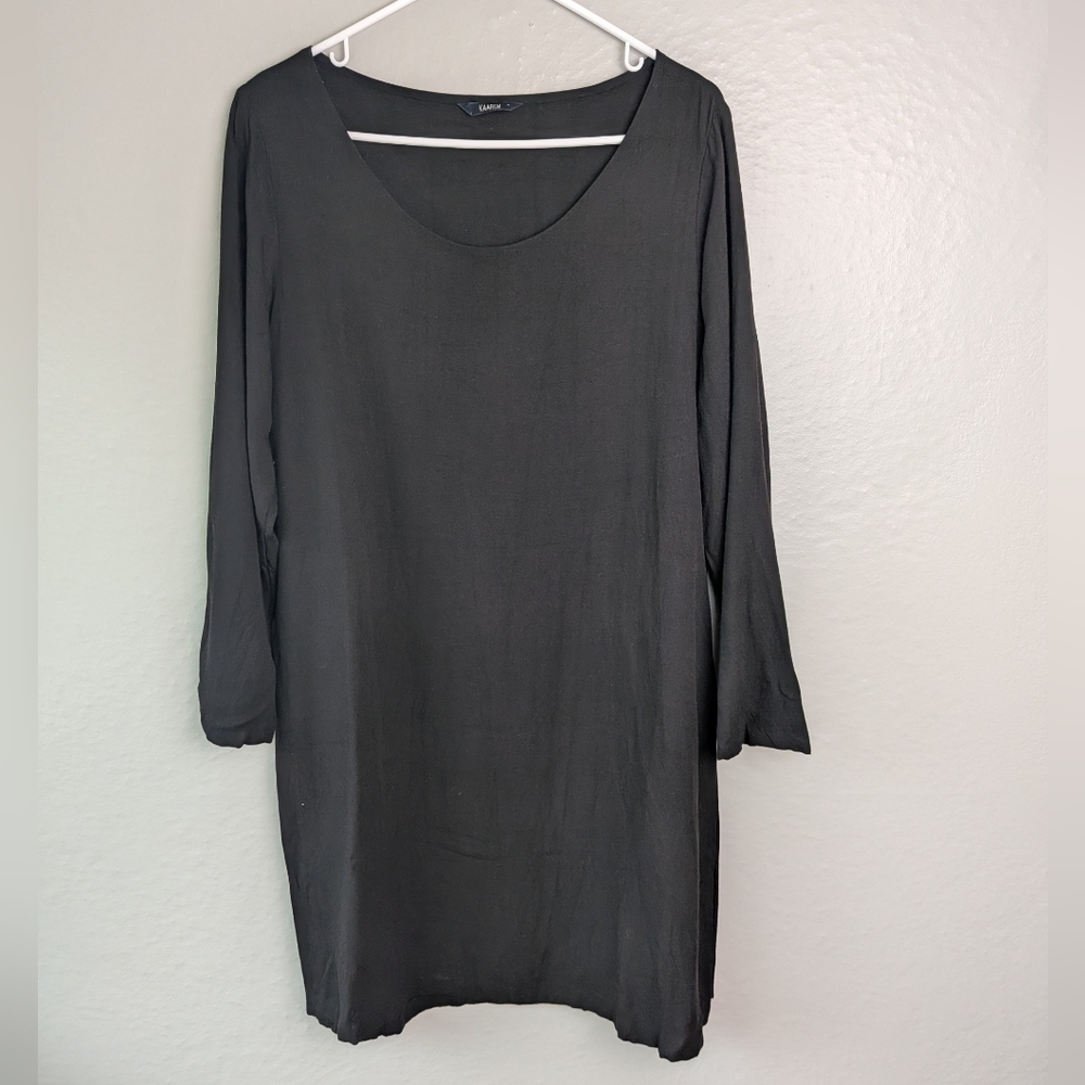 Kaarem Black Long-Sleeve Tunic